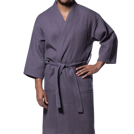 Μπουρνούζι Πικέ Ξενοδοχείου Dark Grey - X Large