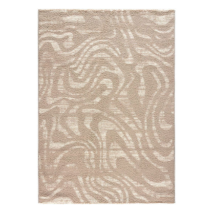 Διάδρομος με το Μέτρο Puffy Art 9656 66εκ Μπεζ