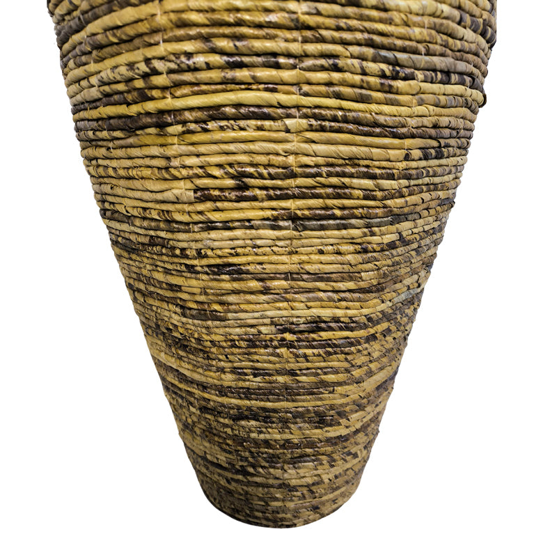 Διακοσμητικό Βάζο Lerpon Banana Rope σε Φυσική Απόχρωση Φ40x100