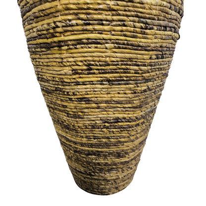 Διακοσμητικό Βάζο Lerpon Banana Rope σε Φυσική Απόχρωση Φ40x100