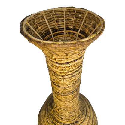 Διακοσμητικό Βάζο Strail Banana Rope σε Φυσική Απόχρωση Φ40x100