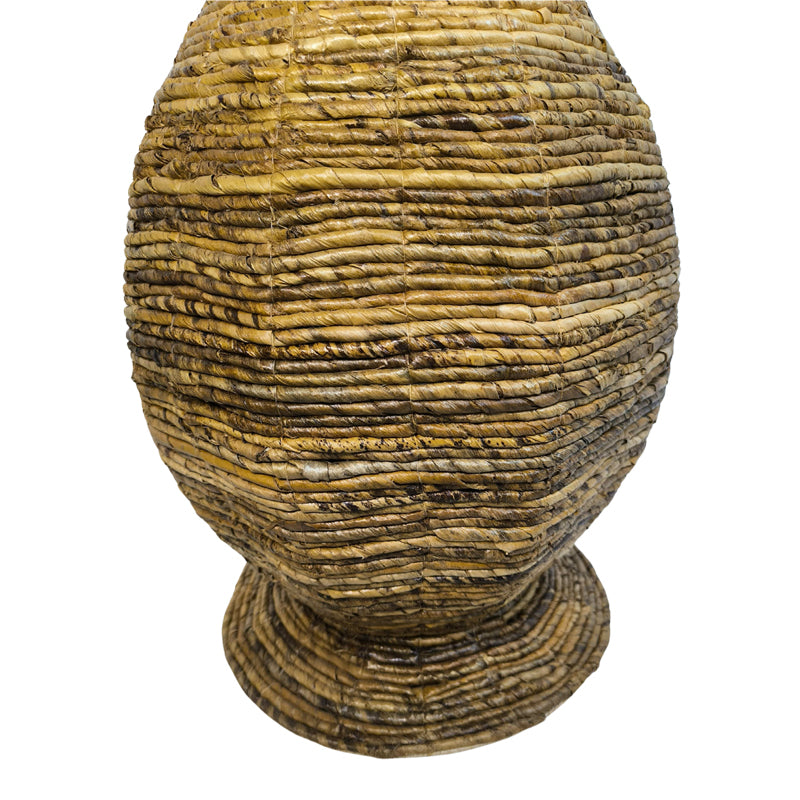 Διακοσμητικό Βάζο Strail Banana Rope σε Φυσική Απόχρωση Φ40x100
