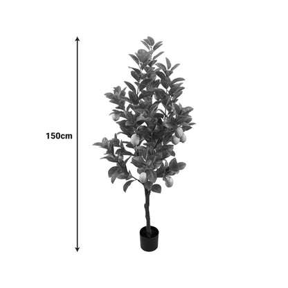 Διακοσμητικό Φυτό Lemon Tree σε Γλάστρα Πράσινο PP Υ150εκ
