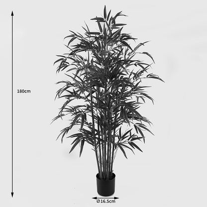 Διακοσμητικό Φυτό σε Γλάστρα Rhapis Palm Πράσινο Φ80x180
