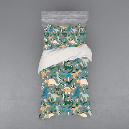 Παιδικό Σεντόνι με Λάστιχο 1x(105x200+30εκ) + 1x(52x72εκ) Dinosaurs