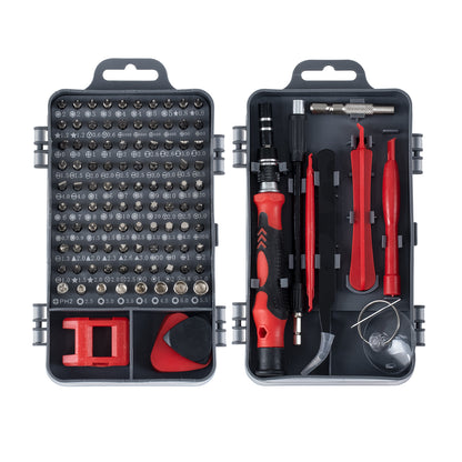 ELEKIT 79999 Ολοκληρωμένο Mini DIY ΚΙΤ με 115 Μικροεργαλεία σε 1 Βαλιτσάκι για Επισκευές Κινητών Τηλεφώνων, Laptop, Οπτικών & κλπ Μικροεπισκευών