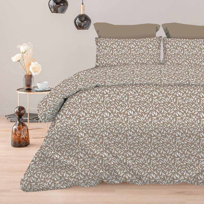 Σετ Σεντόνια 2x(2,45x2,60εκ) + 2x(52x72εκ) Emelia Beige