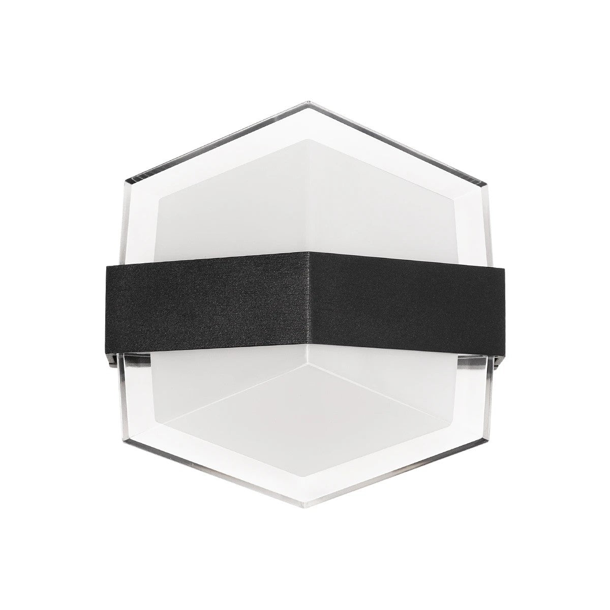 EMPIRE 60781 Μοντέρνο Φωτιστικό Τοίχου - Απλίκα LED 12W 1200lm 120° AC 220-240V Αδιάβροχο IP65 Θερμό Λευκό 2700K - Bridgelux SMD Chip & TÜV SÜD Driver - Μαύρο Ματ - Μ18.5 x Π10 x Υ17.5