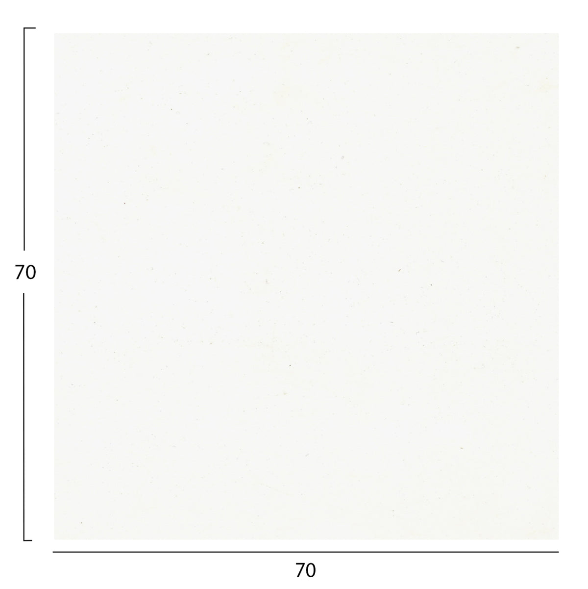 ΕΠΙΦΑΝΕΙΑ ΤΡΑΠΕΖΙΟΥ ΤΕΤΡΑΓΩΝΗ HPL ΛΕΥΚΗ 70x70εκ