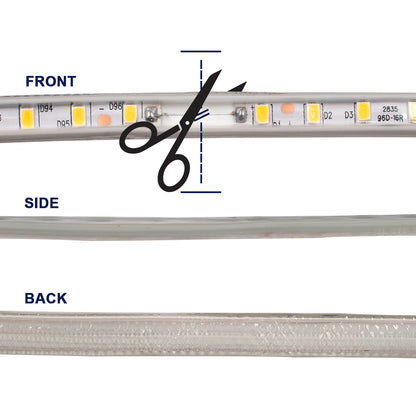 EPISLIM 70502 Ταινία LED 12W/m 1320lm/m 120° DC 220-240V Αδιάβροχη IP65 96 x SMD2835 Chip/m Θερμό Λευκό 2700K Dimmable - Μ100 x Π1 x Υ0.5