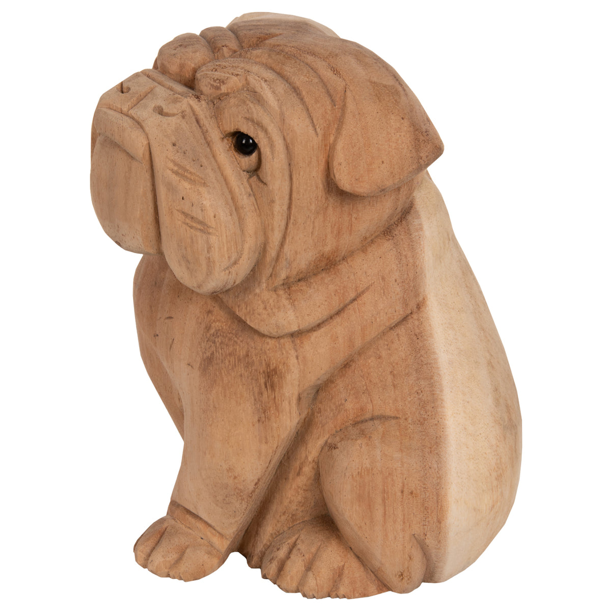 ΕΠΙΤΡΑΠΕΖΙΟ ΔΙΑΚΟΣΜΗΤΙΚΟ DOZER BULLDOG ΞΥΛΟ SUAR ΣΕ ΦΥΣΙΚΟ ΧΡΩΜΑ 18x14x20