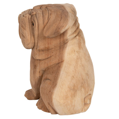ΕΠΙΤΡΑΠΕΖΙΟ ΔΙΑΚΟΣΜΗΤΙΚΟ DOZER BULLDOG ΞΥΛΟ SUAR ΣΕ ΦΥΣΙΚΟ ΧΡΩΜΑ 18x14x20