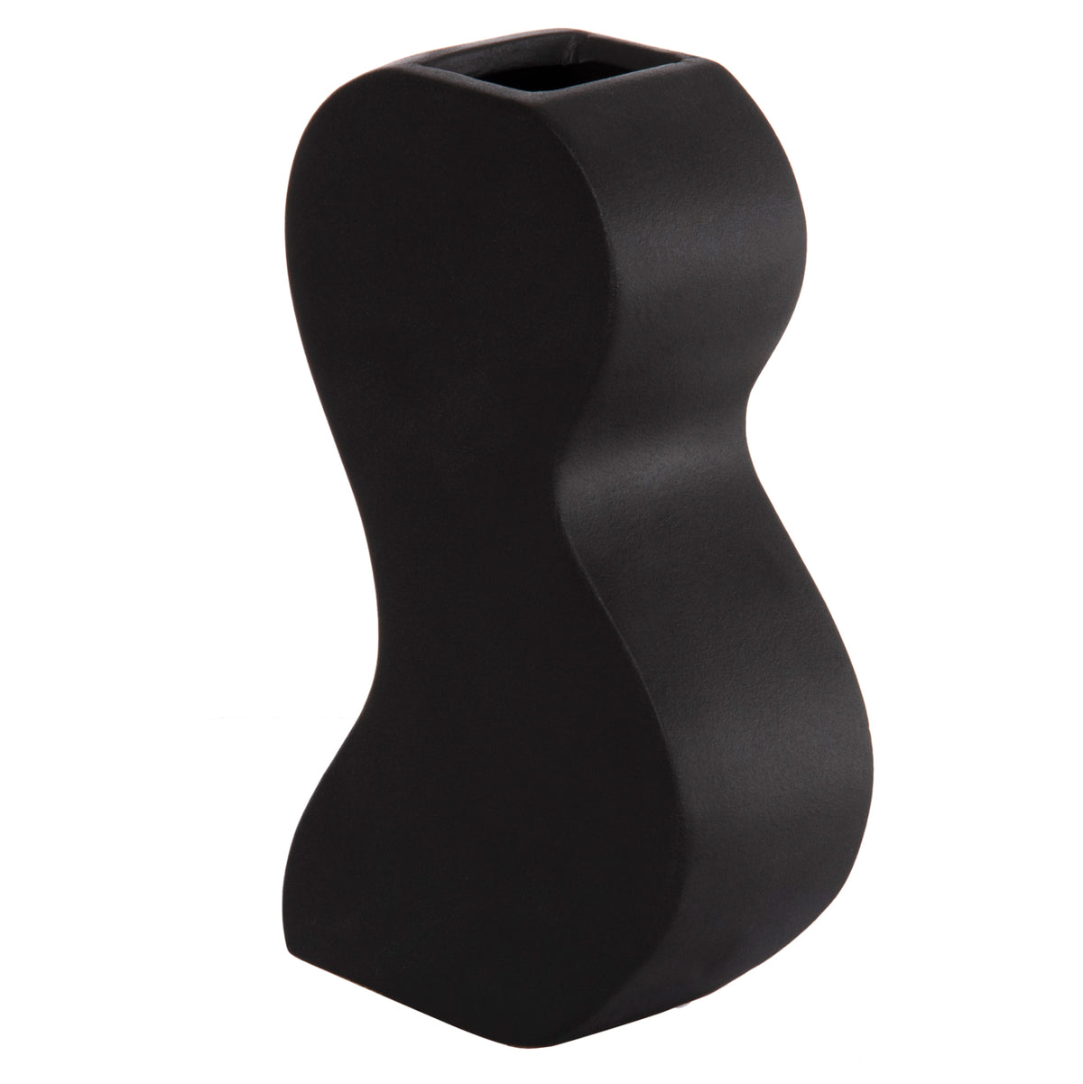 ΕΠΙΤΡΑΠΕΖΙΟ ΚΕΡΑΜΙΚΟ ΔΙΑΚΟΣΜΗΤΙΚΟ SEBOR MATTE BLACK 13x6x22