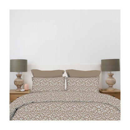 Παπλωματοθήκες Υπέρ/πλες Emelia Beige