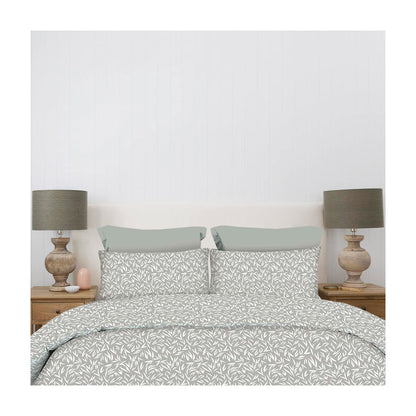 Σετ Σεντόνια 2x(2,45x2,60εκ) + 2x(52x72εκ) Emelia Grey