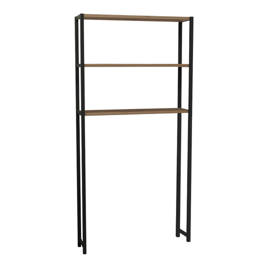 Έπιπλο Πλυντηρίου Bothy Oak-Μαύρο Μελαμίνης 70x21x150
