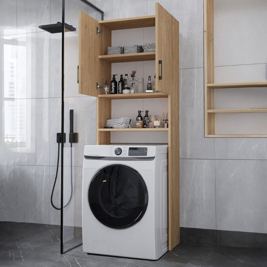 Έπιπλο Πλυντηρίου Holton Χρώμα Sapphire Oak 65,5x30x180