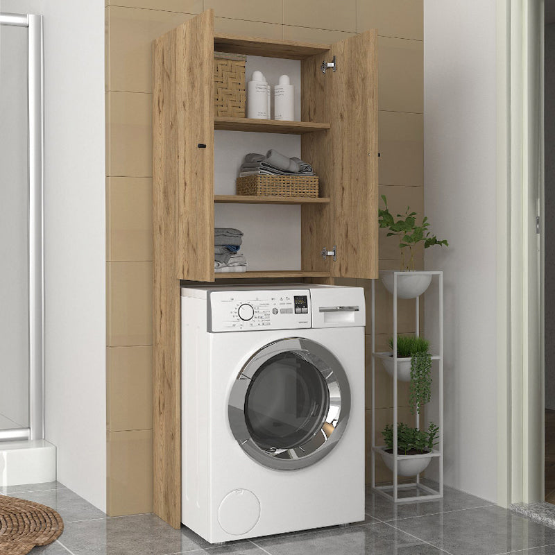 Έπιπλο Πλυντηρίου Romme Χρώμα Sepet Oak 65x27,1x180