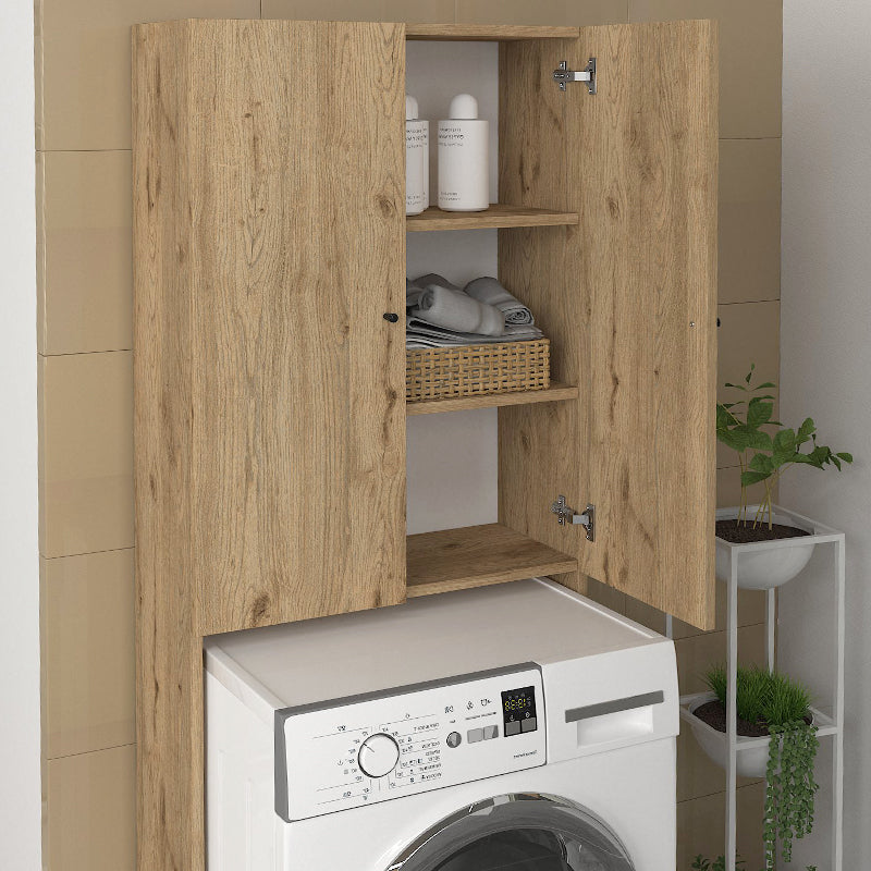 Έπιπλο Πλυντηρίου Romme Χρώμα Sepet Oak 65x27,1x180