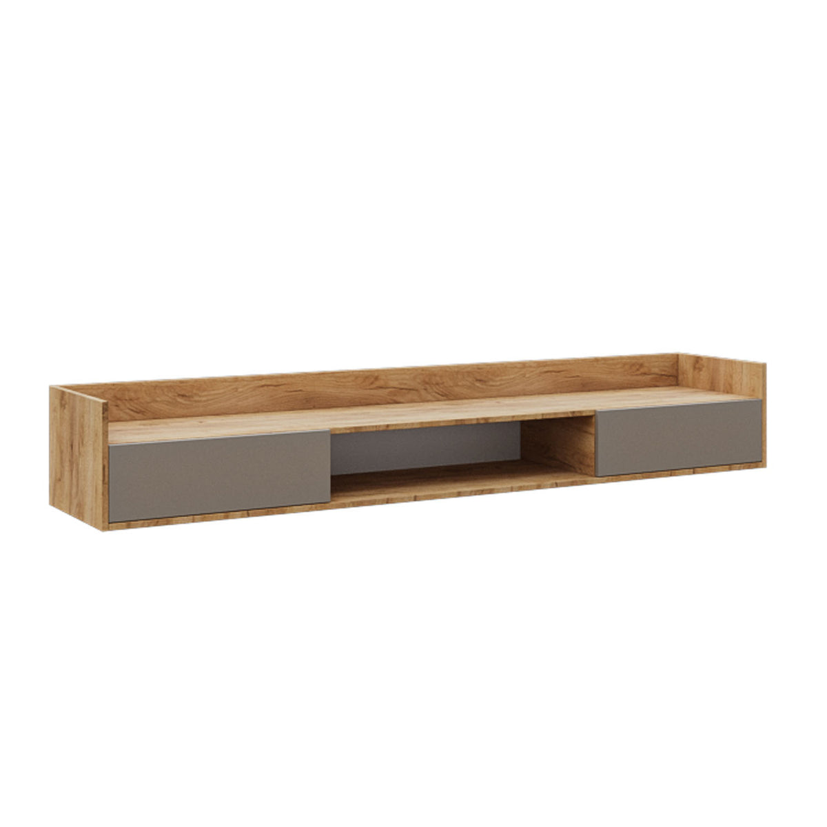 Έπιπλο TV Callisto Χρυσό Δρυς-Γκρεζ 200x40x30