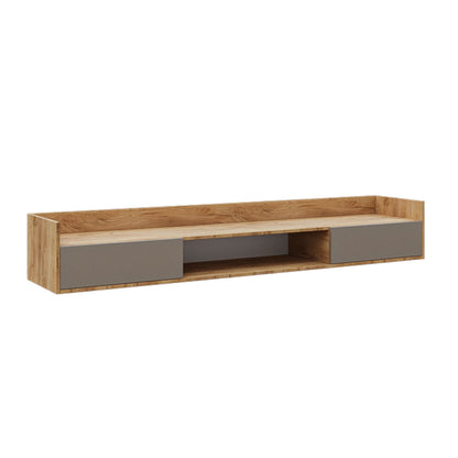 Έπιπλο TV Callisto Χρυσό Δρυς-Γκρεζ 200x40x30