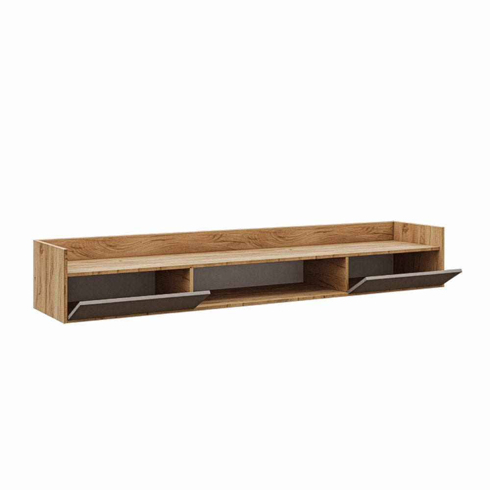 Έπιπλο TV Callisto Χρυσό Δρυς-Γκρεζ 200x40x30