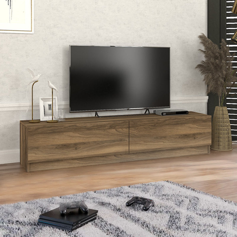 Έπιπλο Τηλεόρασης Ahenk Χρώμα Καρυδί 160x31,3x32,9