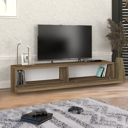 Έπιπλο Τηλεόρασης Ahenk Χρώμα Καρυδί 160x31,3x32,9