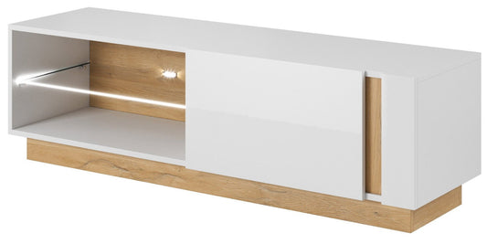 Έπιπλο Τηλεόρασης Arcan I Λευκό 138.1x40x45.5