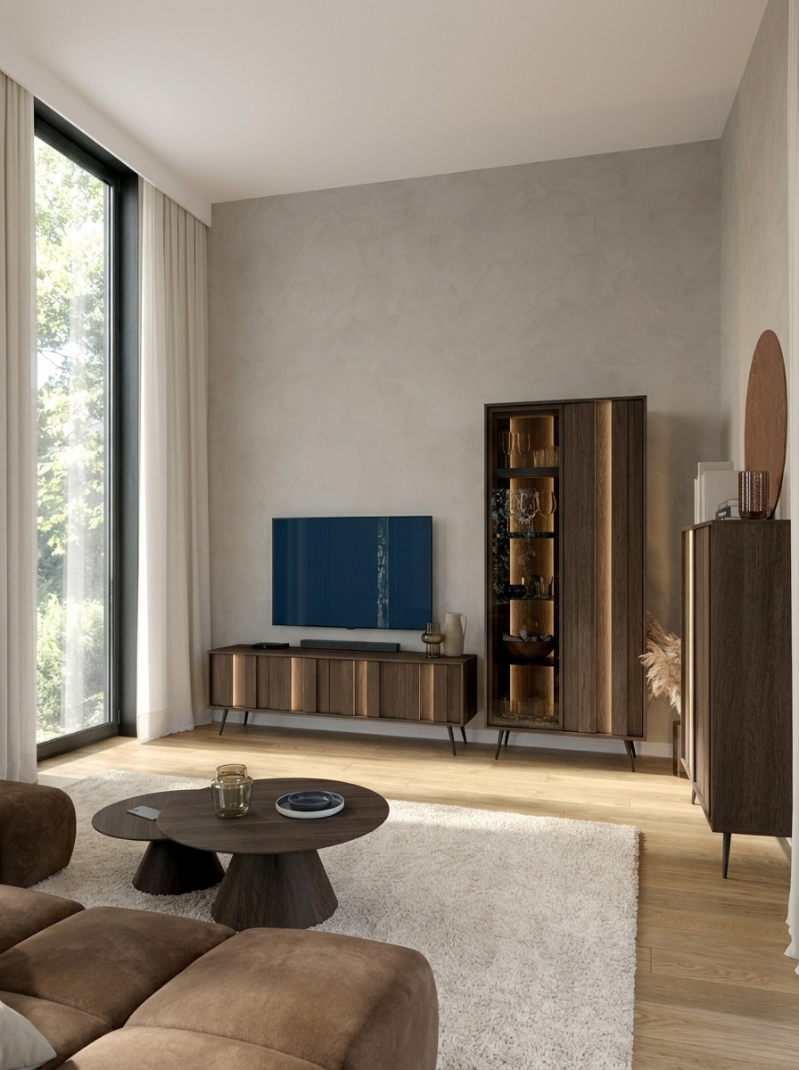 Έπιπλο Τηλεόρασης Aroma 183.3x40x53.6