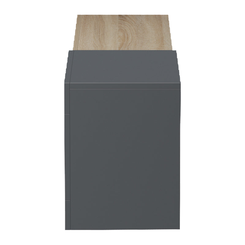 Έπιπλο Τηλεόρασης Επιτοίχιο Flato Sonoma-Ανθρακί 150x29.5x38.5