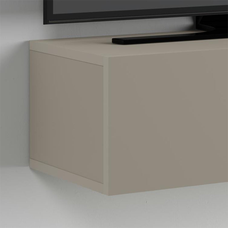 Έπιπλο Τηλεόρασης Επιτοίχιο Francy Χρώμα Sandstone 135x31,7x25