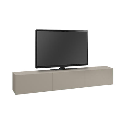 Έπιπλο Τηλεόρασης Επιτοίχιο Francy Χρώμα Sandstone 180x30x30
