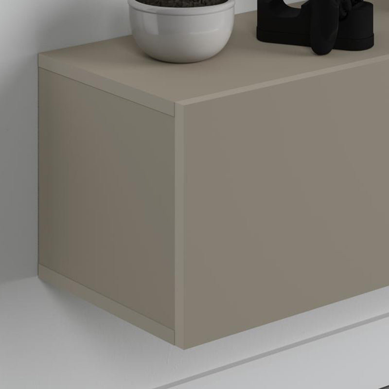 Έπιπλο Τηλεόρασης Επιτοίχιο Francy Χρώμα Sandstone 180x30x30