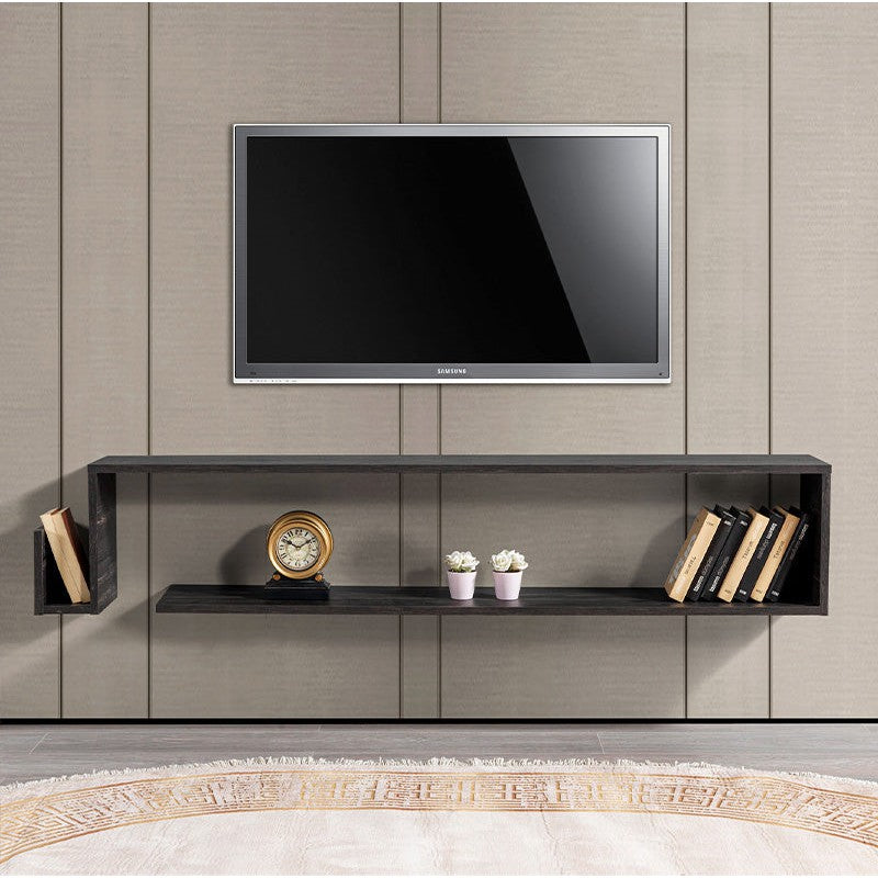 Έπιπλο Τηλεόρασης Επιτοίχιο Regnar Χρώμα Rebab 168,6x25x31,8