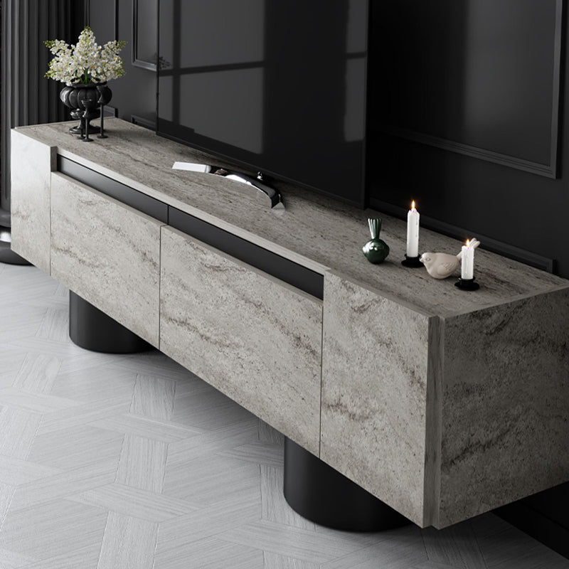 Έπιπλο Τηλεόρασης Haven Χρώμα Travertine 180x30x50