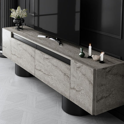 Έπιπλο Τηλεόρασης Haven Χρώμα Travertine 180x30x50