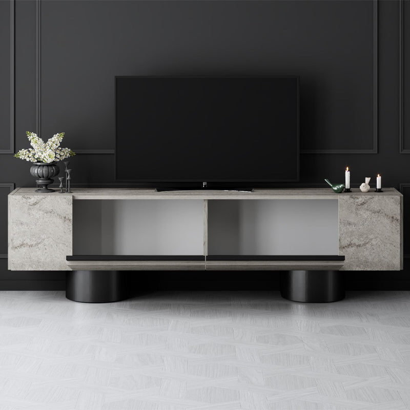 Έπιπλο Τηλεόρασης Haven Χρώμα Travertine 180x30x50