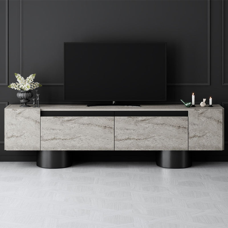 Έπιπλο Τηλεόρασης Haven Χρώμα Travertine 180x30x50