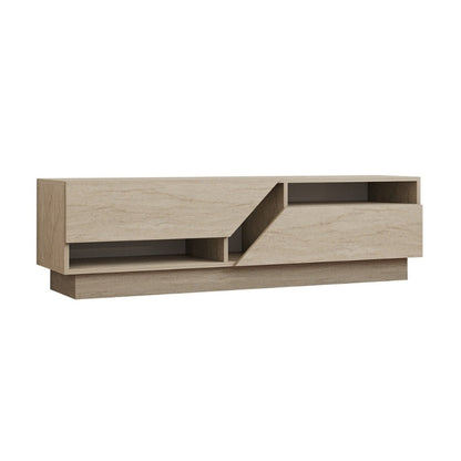 Έπιπλο Τηλεόρασης Koza Χρώμα Travertine 160x40x45
