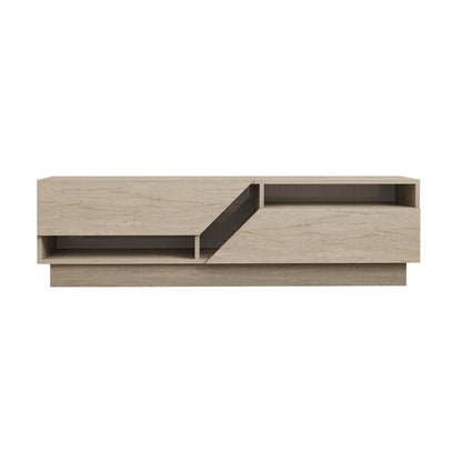 Έπιπλο Τηλεόρασης Koza Χρώμα Travertine 160x40x45