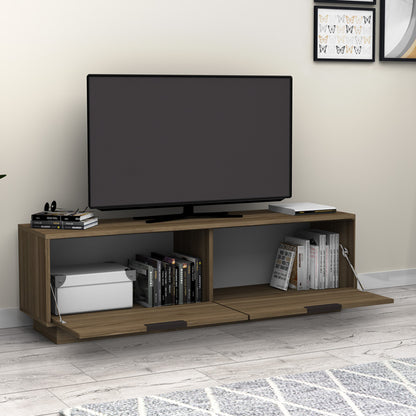 Έπιπλο Τηλεόρασης Lisa Χρώμα Καρυδί 140x35x43