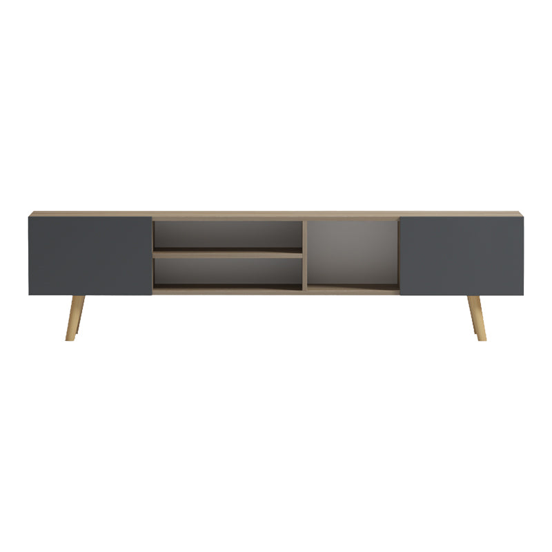 Έπιπλο Τηλεόρασης Osclo Sonoma-Ανθρακί 160x30x53.5