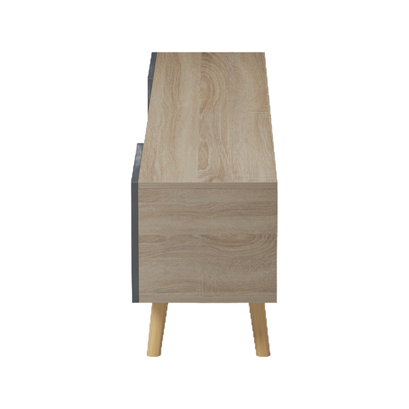 Έπιπλο Τηλεόρασης Osclo Sonoma-Ανθρακί 160x30x53.5