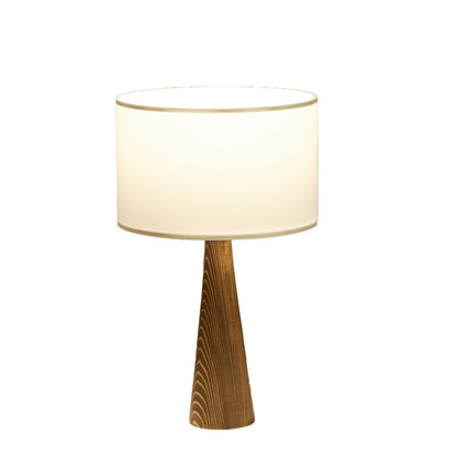 Επιτραπέζιο Φωτιστικό Kalito Ivory-Καφέ Φ24x45