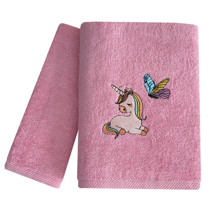 Παιδικές Πετσέτες (Σετ 2 Τεμ) Fairy Unicorn