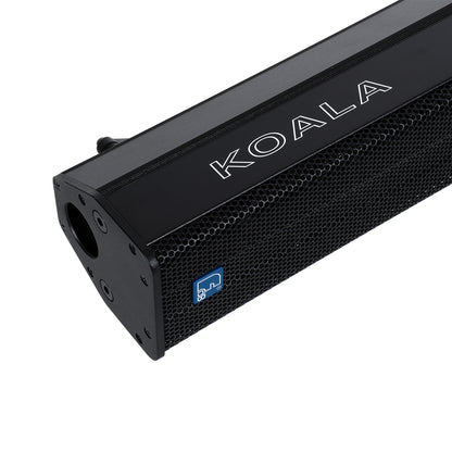 FDB K803 98024 PA Speaker - Παθητικό Ηχείο Column Κολωνάτο Επιτοίχιο & Επιδαπέδιο 8Ω - 200W RMS (800W Peak) - 8 x 3" Inches Mid & HF - IP20 - Μαύρο - Μ10 x Π11 x Υ75
