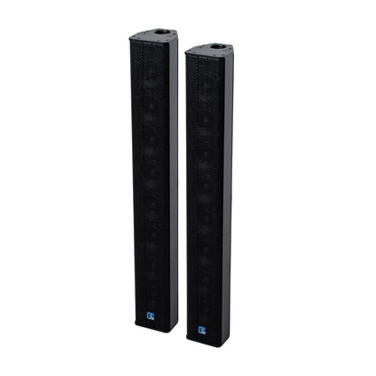 FDB K803 98024 PA Speaker - Παθητικό Ηχείο Column Κολωνάτο Επιτοίχιο & Επιδαπέδιο 8Ω - 200W RMS (800W Peak) - 8 x 3" Inches Mid & HF - IP20 - Μαύρο - Μ10 x Π11 x Υ75