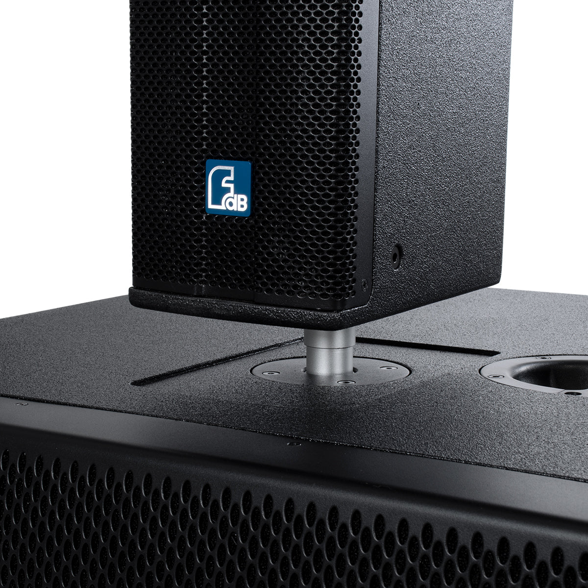 FDB K806 98027 PA Speaker - Παθητικό Ηχείο Column Κολωνάτο Επιτοίχιο & Επιδαπέδιο 6Ω - 480W RMS (1920W Peak) - 6 x 6" Inches Mid & 2 x 1.7" Inches HF - IP20 - Μαύρο - Μ15.8 x Π24.2 x Υ129