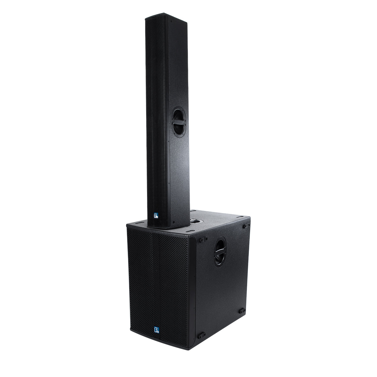 FDB K806 98027 PA Speaker - Παθητικό Ηχείο Column Κολωνάτο Επιτοίχιο & Επιδαπέδιο 6Ω - 480W RMS (1920W Peak) - 6 x 6" Inches Mid & 2 x 1.7" Inches HF - IP20 - Μαύρο - Μ15.8 x Π24.2 x Υ129